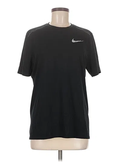 Pre-owned Nike Active T-shirt In Black