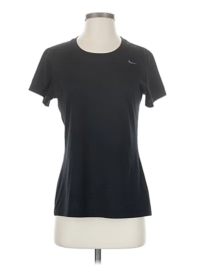 Pre-owned Nike Active T-shirt In Black