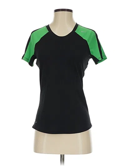 Pre-owned Nike Active T-shirt In Black