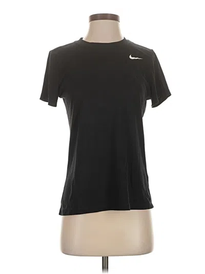 Pre-owned Nike Active T-shirt In Black