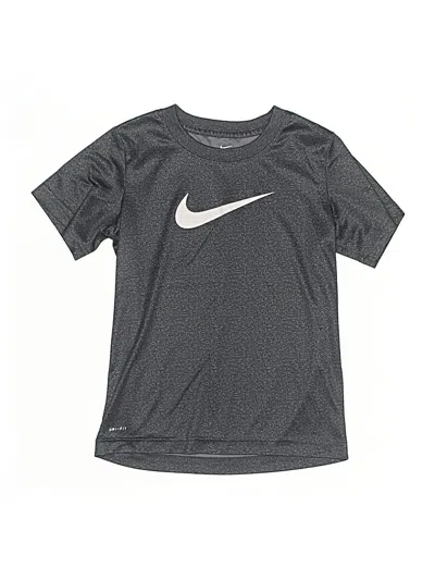 Pre-owned Nike Kids' Active T-shirt In Black