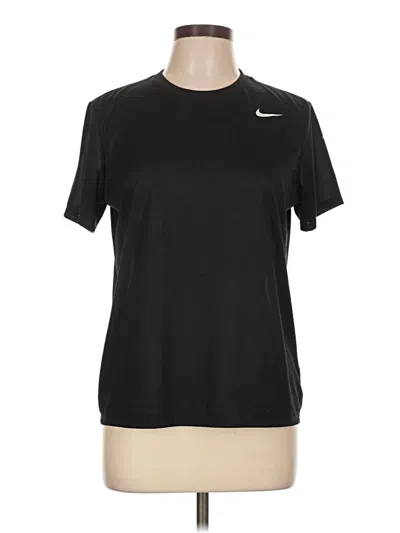 Pre-owned Nike Active T-shirt In Black