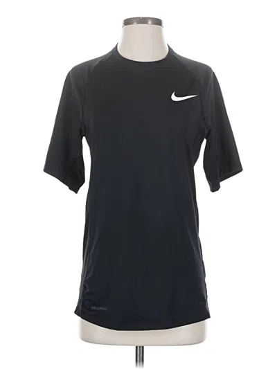 Pre-owned Nike Active T-shirt In Black