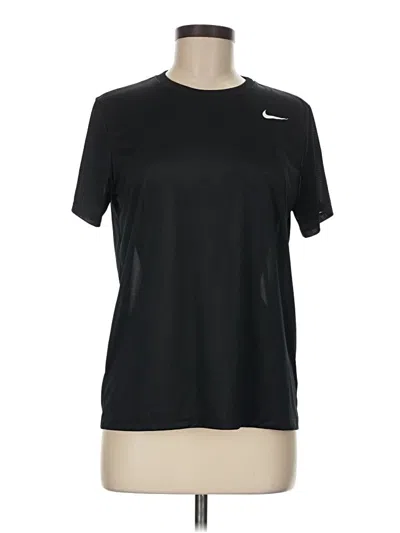 Pre-owned Nike Active T-shirt In Black