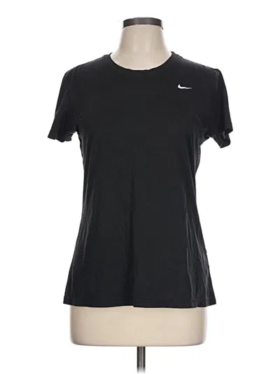 Pre-owned Nike Active T-shirt In Black