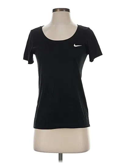 Pre-owned Nike Active T-shirt In Black