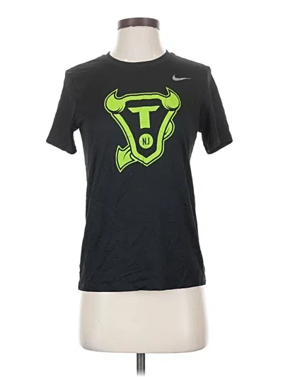 Pre-owned Nike Active T-shirt In Black
