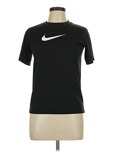 Pre-owned Nike Active T-shirt In Black