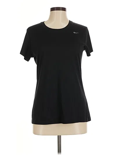 Pre-owned Nike Active T-shirt In Black