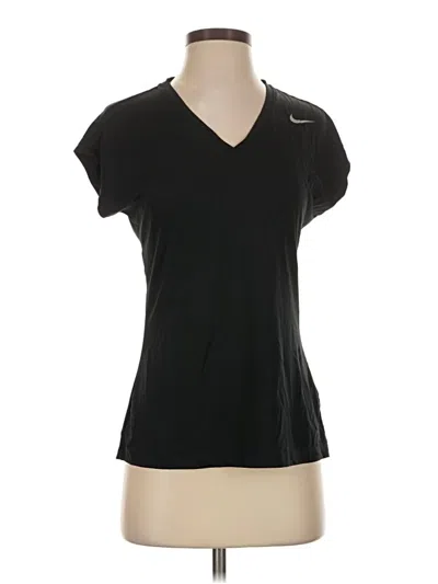 Pre-owned Nike Active T-shirt In Black