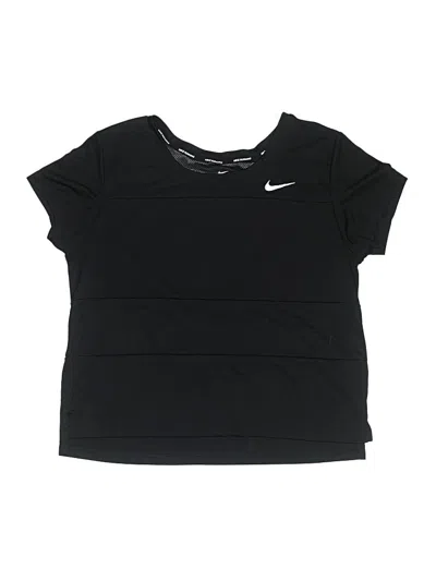 Pre-owned Nike Kids' Active T-shirt In Black