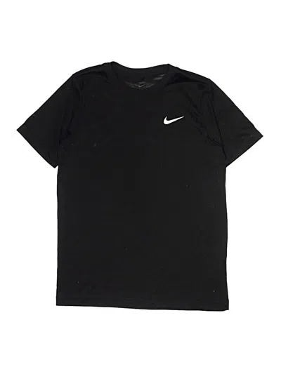 Pre-owned Nike Kids' Active T-shirt In Black