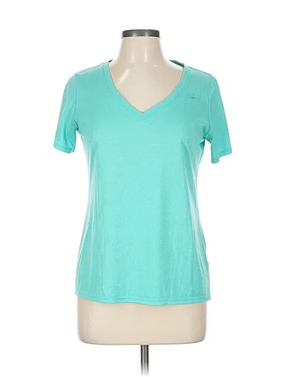 Pre-owned Nike Active T-shirt In Blue