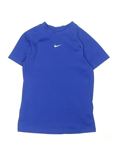 Pre-owned Nike Kids' Active T-shirt In Blue