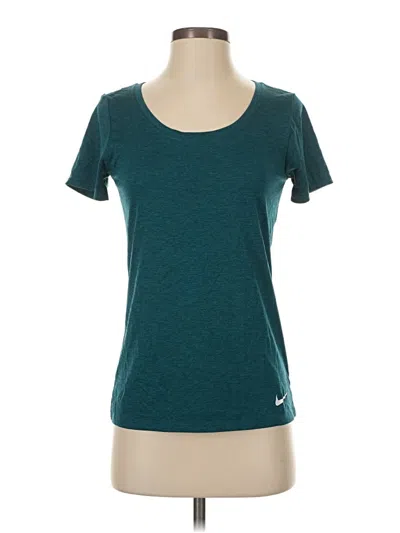 Pre-owned Nike Active T-shirt In Blue