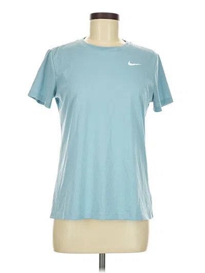 Pre-owned Nike Active T-shirt In Blue