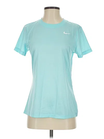 Pre-owned Nike Active T-shirt In Blue