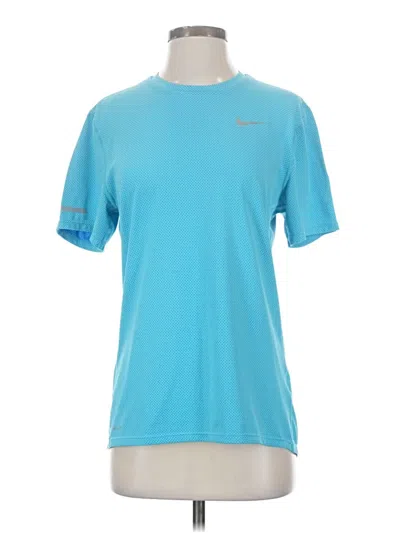 Pre-owned Nike Active T-shirt In Blue