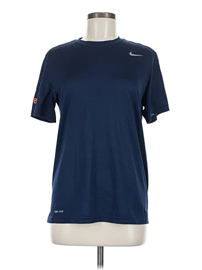 Pre-owned Nike Active T-shirt In Blue