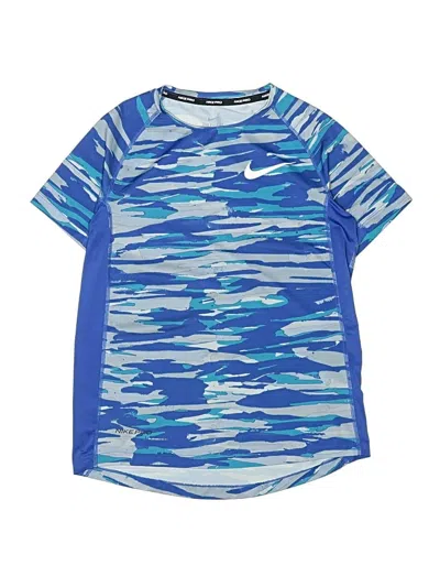 Pre-owned Nike Kids' Active T-shirt In Blue