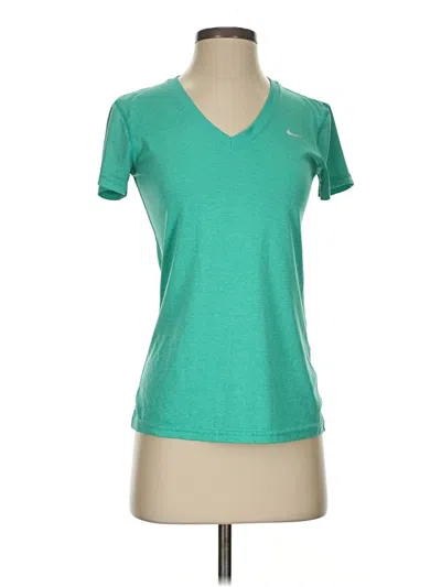 Pre-owned Nike Active T-shirt In Blue