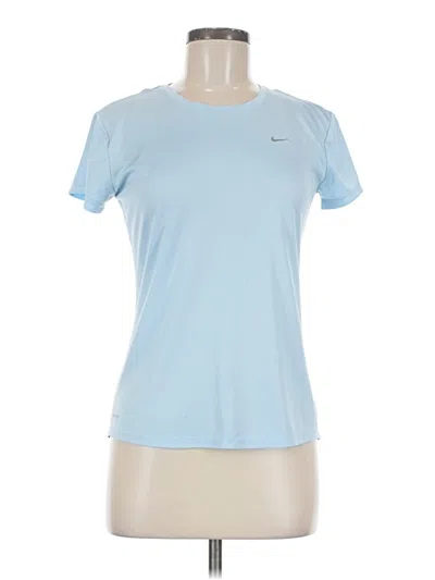 Pre-owned Nike Active T-shirt In Blue