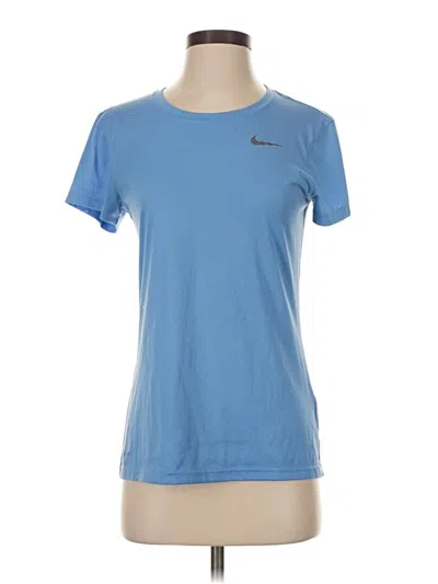 Pre-owned Nike Active T-shirt In Blue