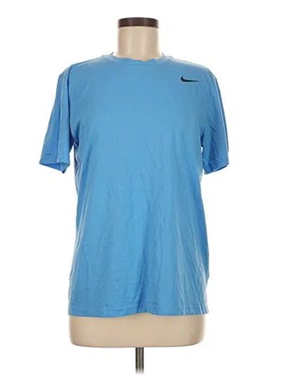 Pre-owned Nike Active T-shirt In Blue