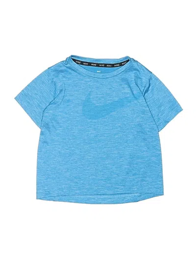 Pre-owned Nike Kids' Active T-shirt In Blue