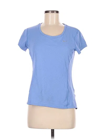Pre-owned Nike Active T-shirt In Blue