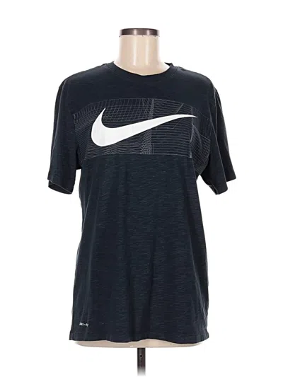 Pre-owned Nike Active T-shirt In Blue