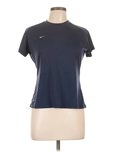 Pre-owned Nike Active T-shirt In Blue
