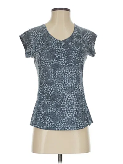 Pre-owned Nike Active T-shirt In Blue