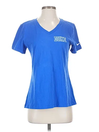 Pre-owned Nike Active T-shirt In Blue