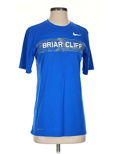 Pre-owned Nike Active T-shirt In Blue