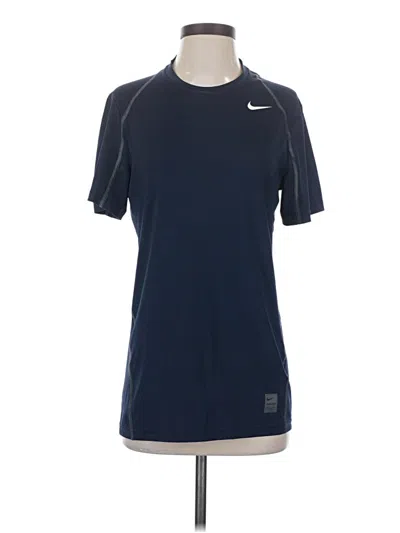 Pre-owned Nike Active T-shirt In Blue