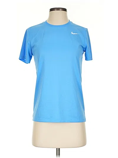 Pre-owned Nike Active T-shirt In Blue