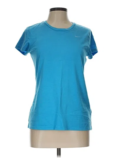 Pre-owned Nike Active T-shirt In Blue