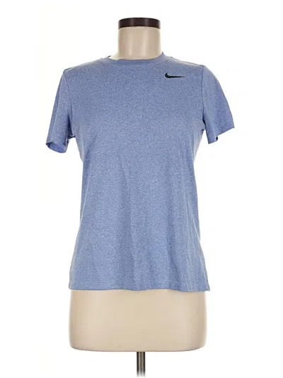 Pre-owned Nike Active T-shirt In Blue
