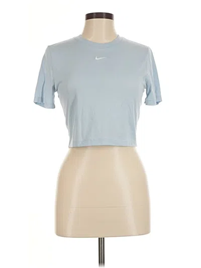 Pre-owned Nike Active T-shirt In Blue