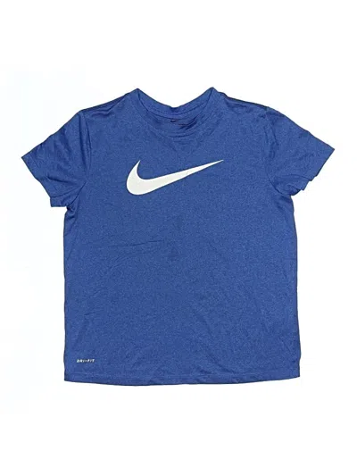 Pre-owned Nike Kids' Active T-shirt In Blue