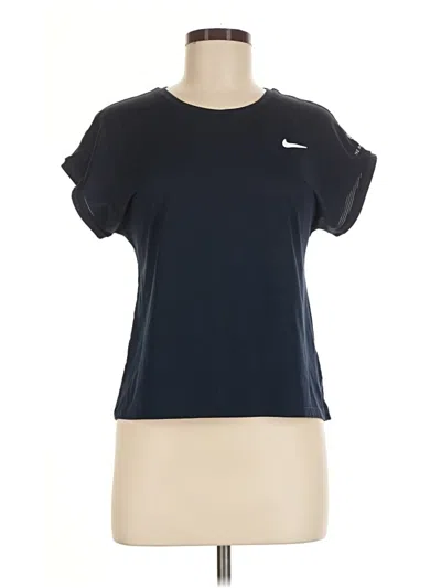 Pre-owned Nike Active T-shirt In Blue