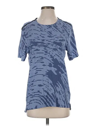 Pre-owned Nike Active T-shirt In Blue