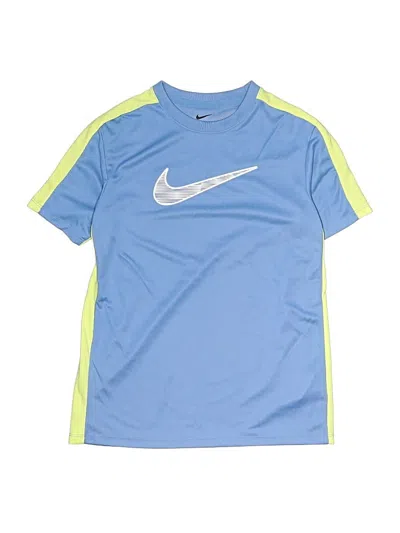 Pre-owned Nike Kids' Active T-shirt In Blue
