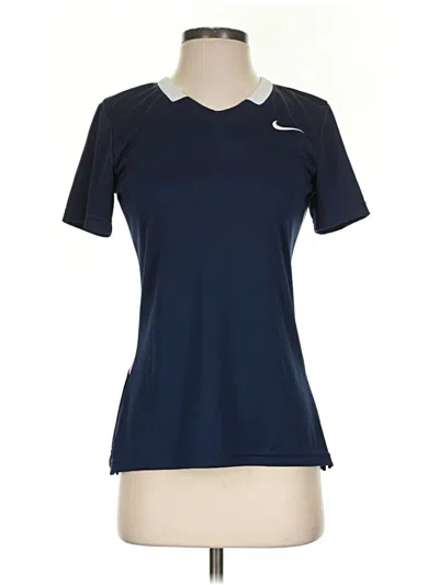 Pre-owned Nike Active T-shirt In Blue