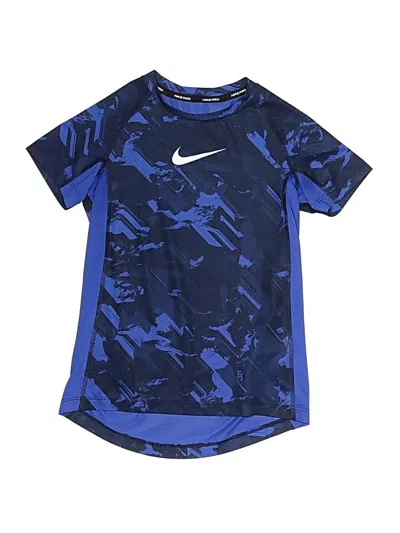 Pre-owned Nike Kids' Active T-shirt In Blue