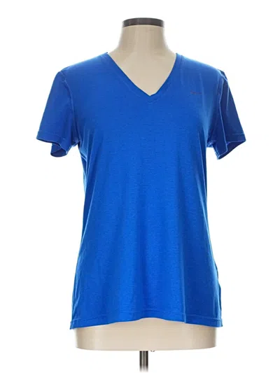 Pre-owned Nike Active T-shirt In Blue
