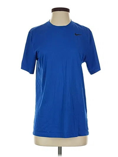 Pre-owned Nike Active T-shirt In Blue