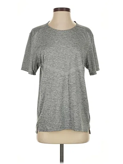 Pre-owned Nike Active T-shirt In Gray
