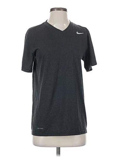 Pre-owned Nike Active T-shirt In Gray